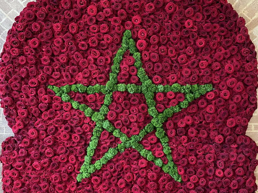 Petite Fleur Nantes, floral backdrop